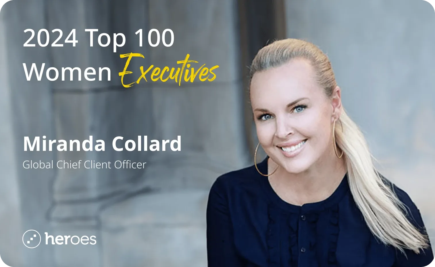 Miranda Collard among the Top 100 women executives in 2024 Miranda Collard among the Top 100 women executives in 2024