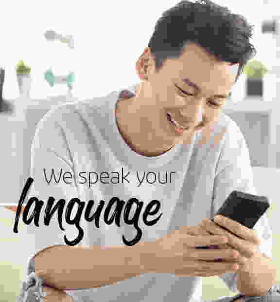 we speak your language