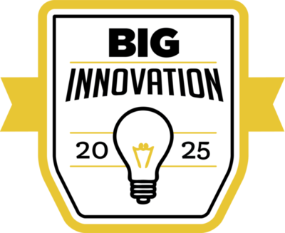Big Innovation 2025 award badge Big Innovation 2025 award badge