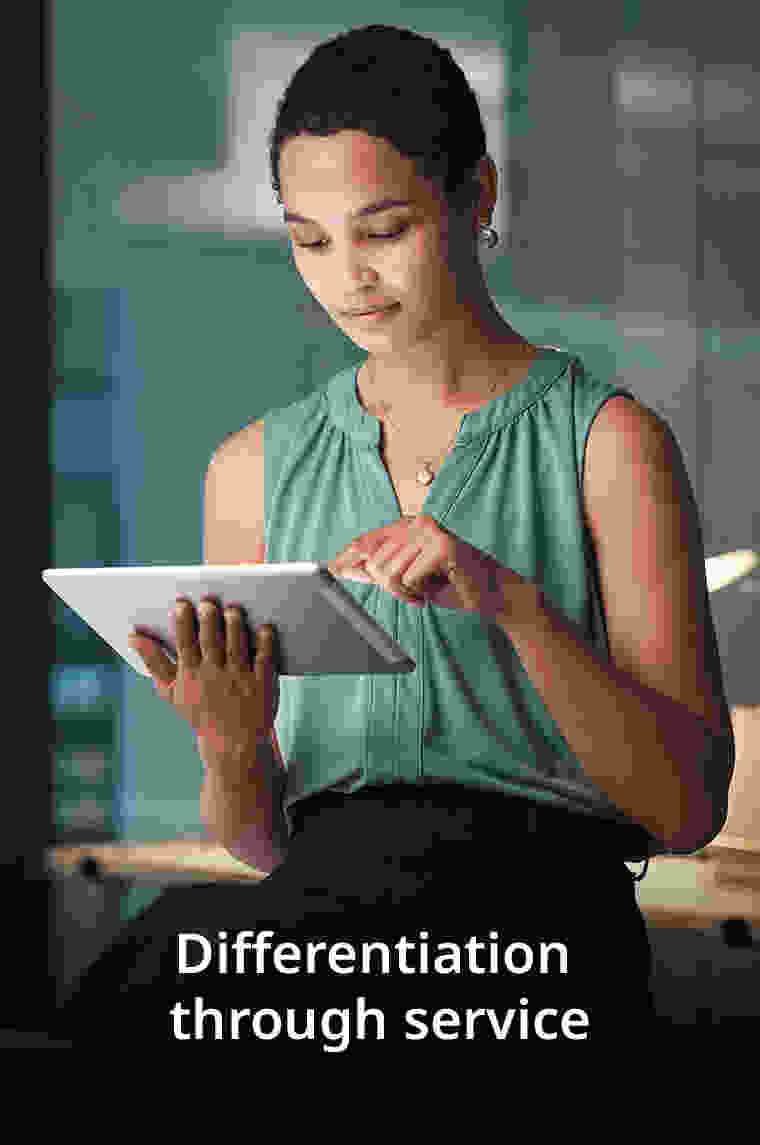 Differentiation through service